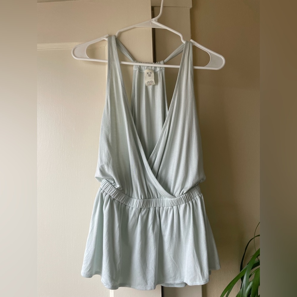Free People We The Free Deep V Tank Top (NWOT)